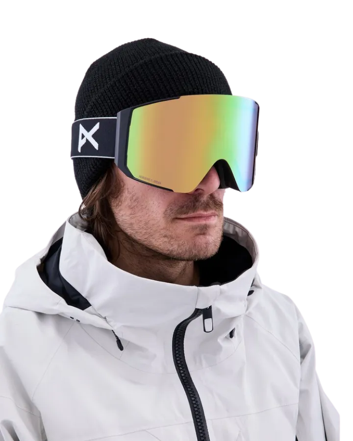Anon Sync Snow Goggles   Bonus Lens - Black/Perceive Variable Green Lens