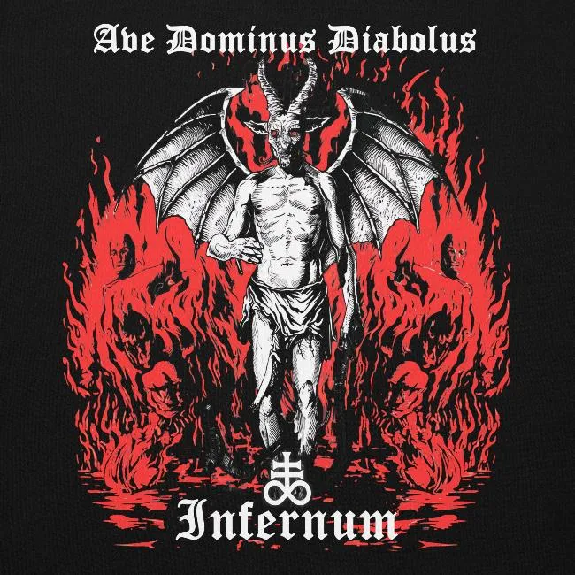 Ave Dominus Diabolus Infernum Unisex Hoodie