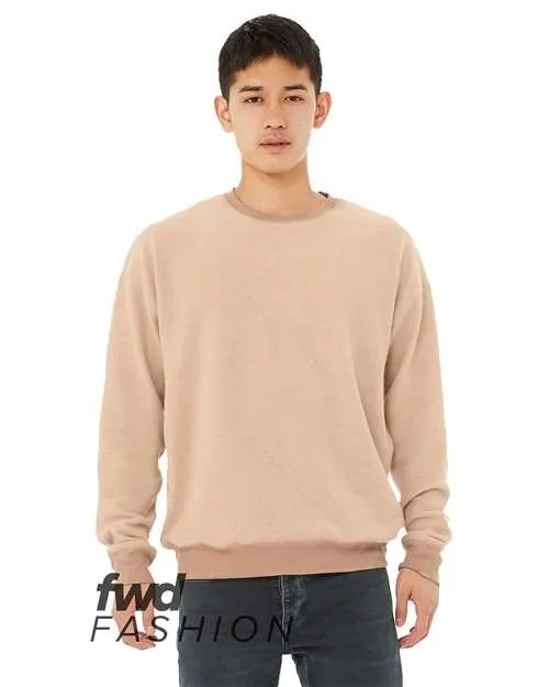 BELLA   CANVAS FWD Fashion Sueded Drop Shoulder Sweatshirt 3345