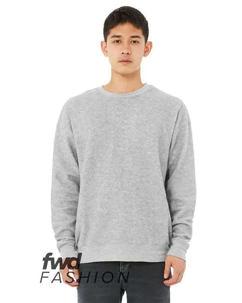 BELLA   CANVAS FWD Fashion Sueded Drop Shoulder Sweatshirt 3345