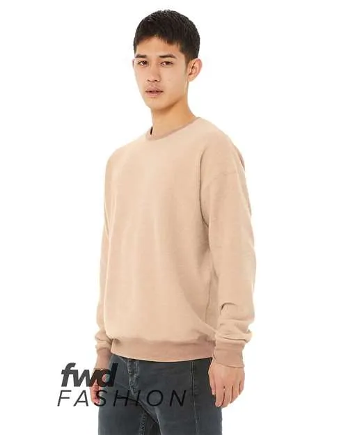 BELLA   CANVAS FWD Fashion Sueded Drop Shoulder Sweatshirt 3345