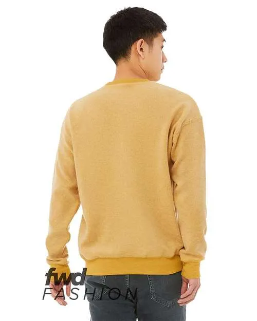 BELLA   CANVAS FWD Fashion Sueded Drop Shoulder Sweatshirt 3345