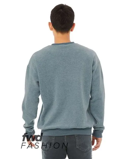 BELLA   CANVAS FWD Fashion Sueded Drop Shoulder Sweatshirt 3345