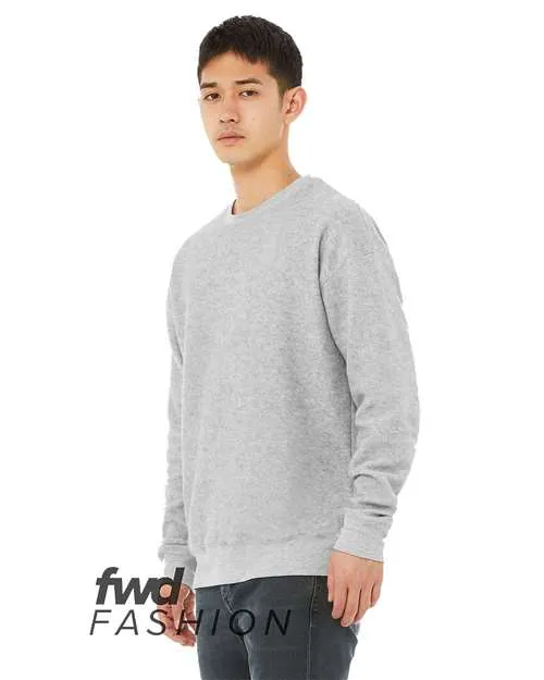 BELLA   CANVAS FWD Fashion Sueded Drop Shoulder Sweatshirt 3345