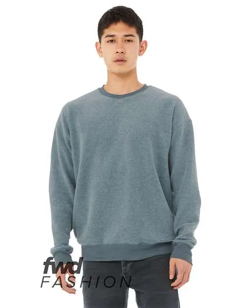 BELLA   CANVAS FWD Fashion Sueded Drop Shoulder Sweatshirt 3345