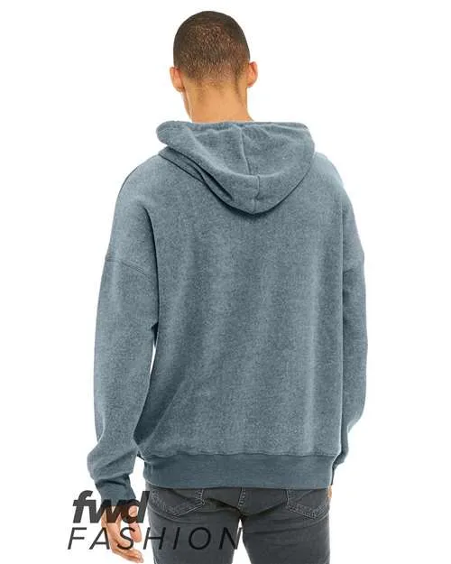 BELLA   CANVAS FWD Fashion Sueded Fleece Hoodie 3329