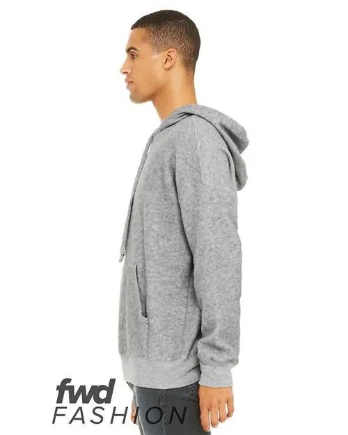 BELLA   CANVAS FWD Fashion Sueded Fleece Hoodie 3329