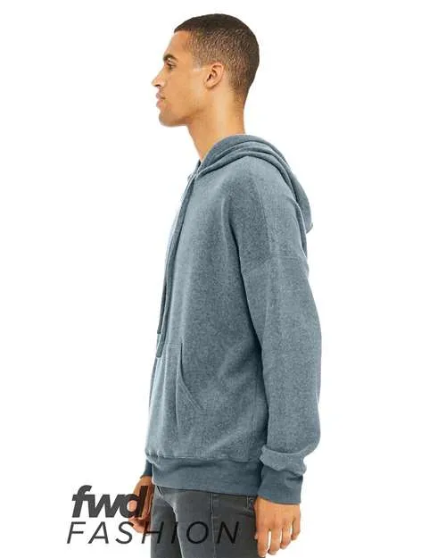 BELLA   CANVAS FWD Fashion Sueded Fleece Hoodie 3329
