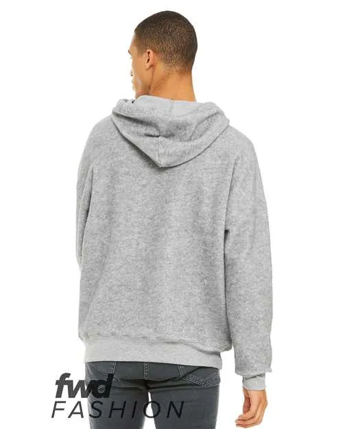 BELLA   CANVAS FWD Fashion Sueded Fleece Hoodie 3329