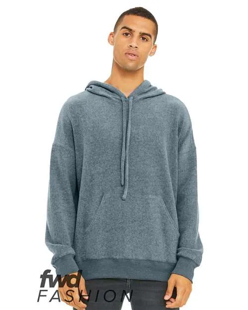BELLA   CANVAS FWD Fashion Sueded Fleece Hoodie 3329