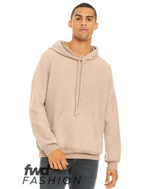 BELLA   CANVAS FWD Fashion Sueded Fleece Hoodie 3329