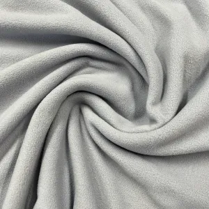 Blue Smoke Microfleece Fabric - 250 GSM