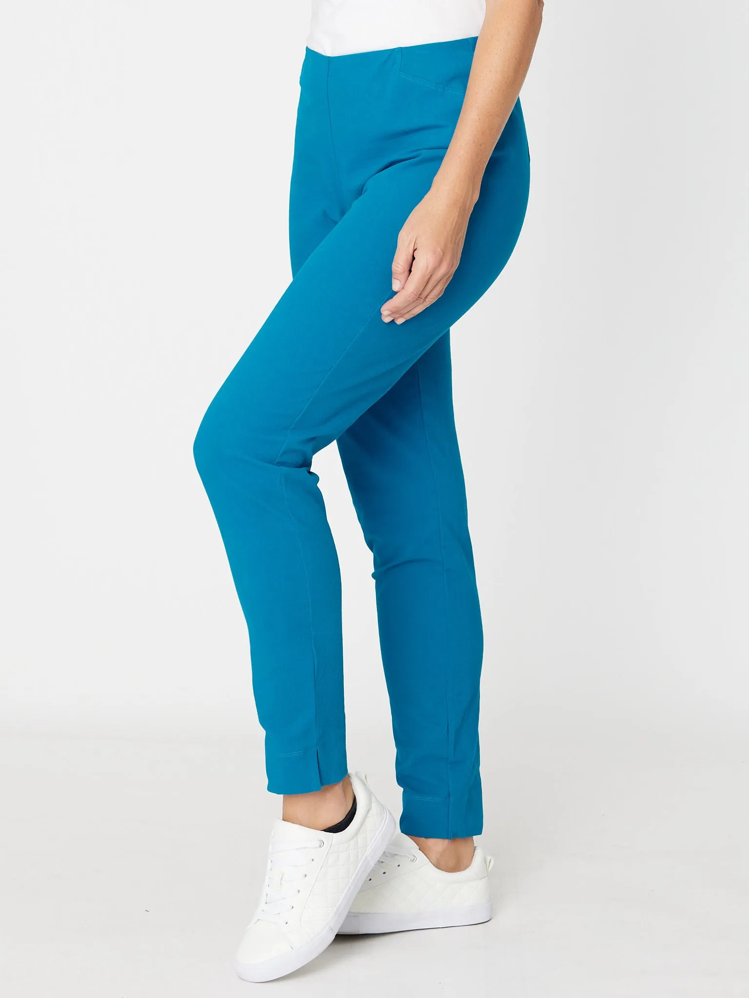 FULL LENGTH COTTON (COTTOLENE - the new bengaline) PANT - PACIFIC - 25963 - SW