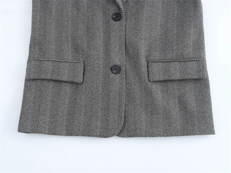 Hooded Jacket Attached Blazer