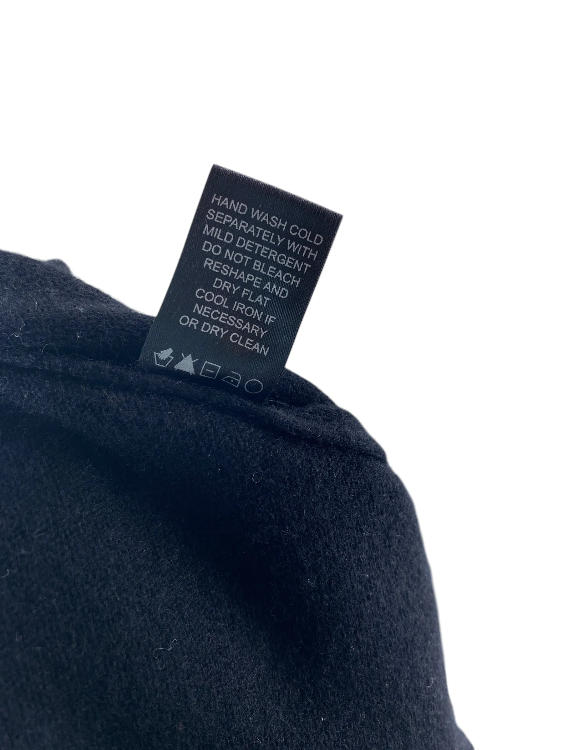Lusso Cashmere Women's Cashmere Open Cardigan Sweater Black Size M