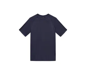 Men's S/S Merino & Silk T-shirt Base | Navy
