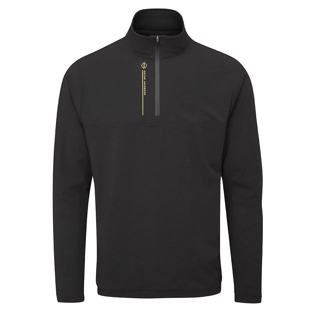 Oscar Jacobson Austin 1/4 Zip Golf Midlayer Pullover Top