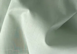 Semi-Sheer Refreshing Cool Party Mint Green Cotton Voile (Made in Italy)