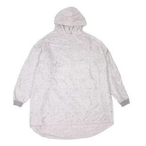 Simply Southern - Soft & Cozy Hoodie Poncho - Heather Grey