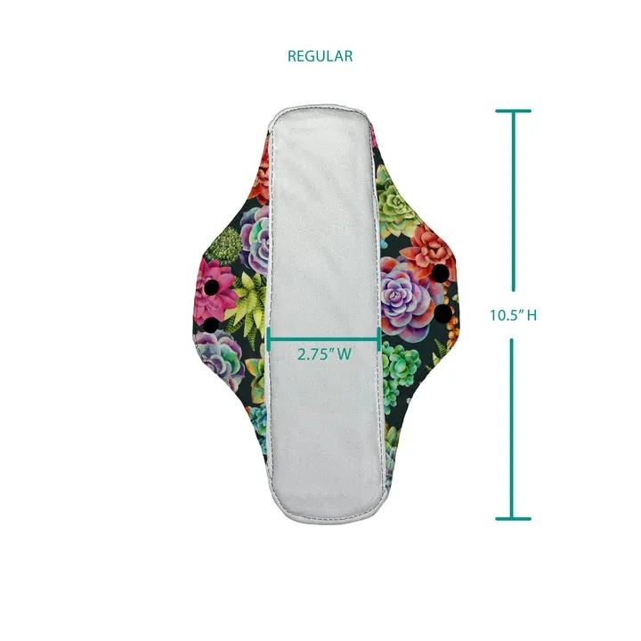 Thirsties Organic Cotton Menstrual Pad Sampler 3 Pack