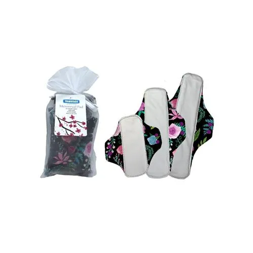 Thirsties Organic Cotton Menstrual Pad Sampler 3 Pack
