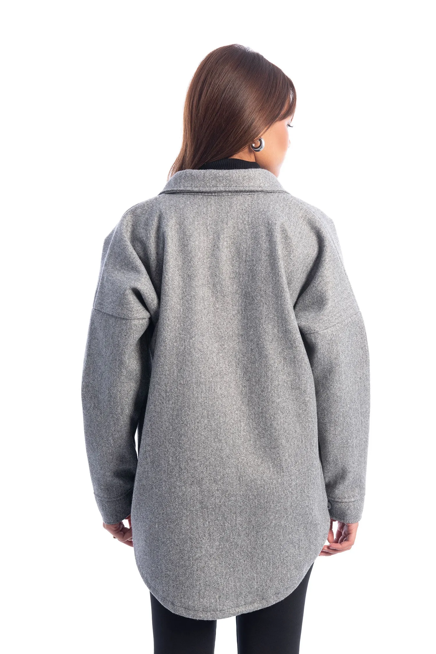 Woolen Shirt Jacket - HANS